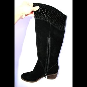 Lucky Brand Kaeliya Leather Knee High Boots